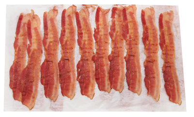 41500 Precooked Bacon, Ready to serve